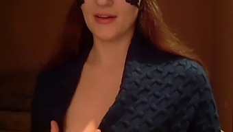 Russian Webcam Girl Alebaarda'S Sensual Solo Show In 2014