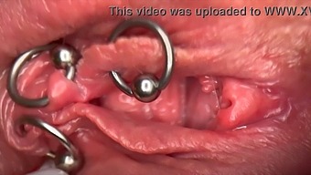 Intimate Pov Video Of My Pierced Pussy Getting Wet And Peeing