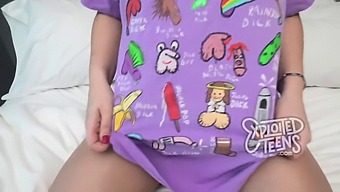A Blonde Amateur Teen With A Curvy Figure Gives A Passionate Blowjob In Hd