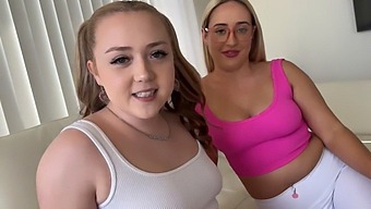 L'Expérience Pov 18+ D'Eva Nyx Et Brookie Blair Avec De Gros Culs Et Une Éjaculation Interne