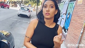 Prisangel, Una Calda Troia Colombiana, Cavalca Il Cazzo Di Torbe In Un Incontro Appassionato