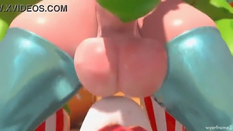 Frumoasa Shemale Princess Rosalina Are Un Fund Mare Și Oferă Un Blowjob Grozav